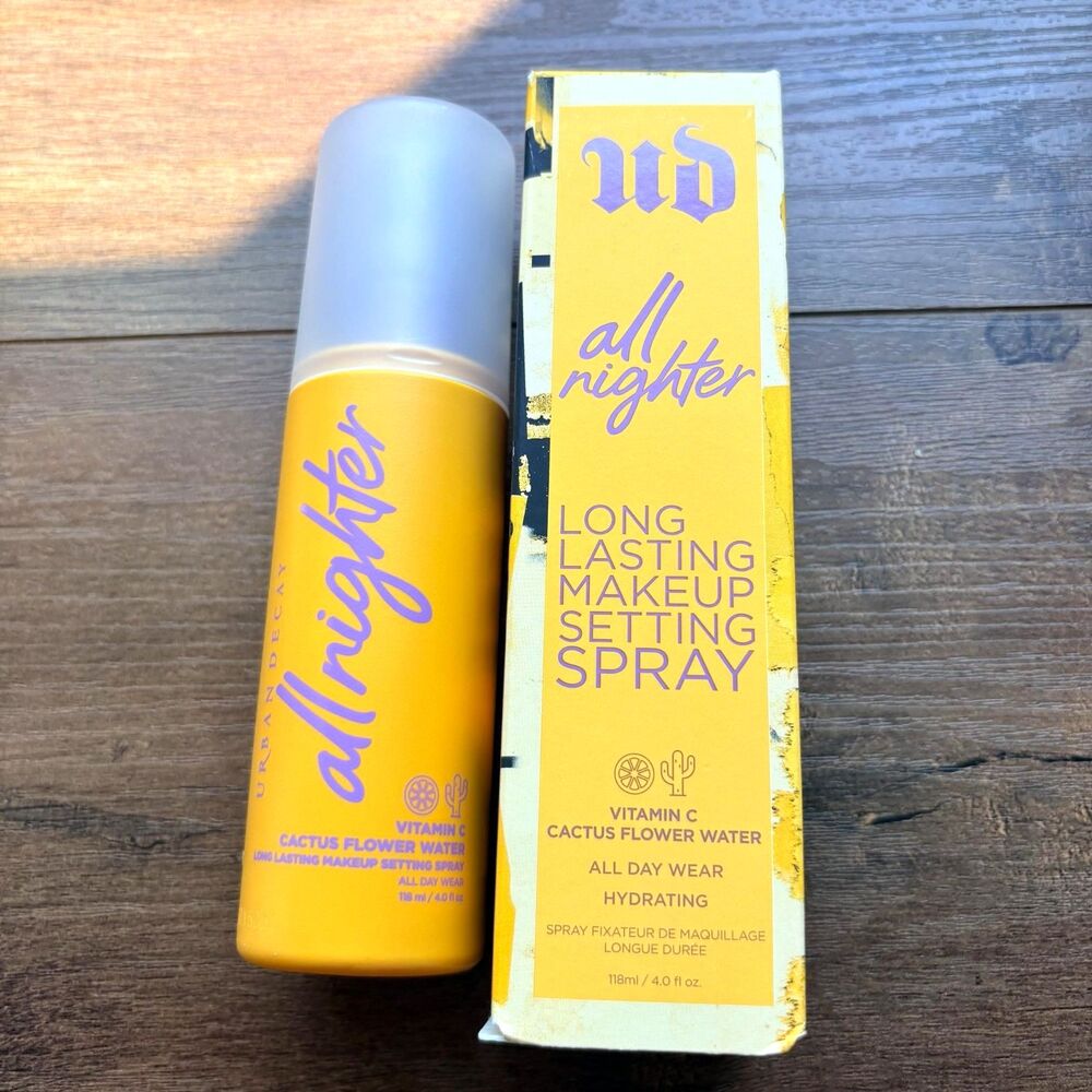 Urban Decay All Nighter Setting Spray Vitamin C Cactus Flower 118mL NEW